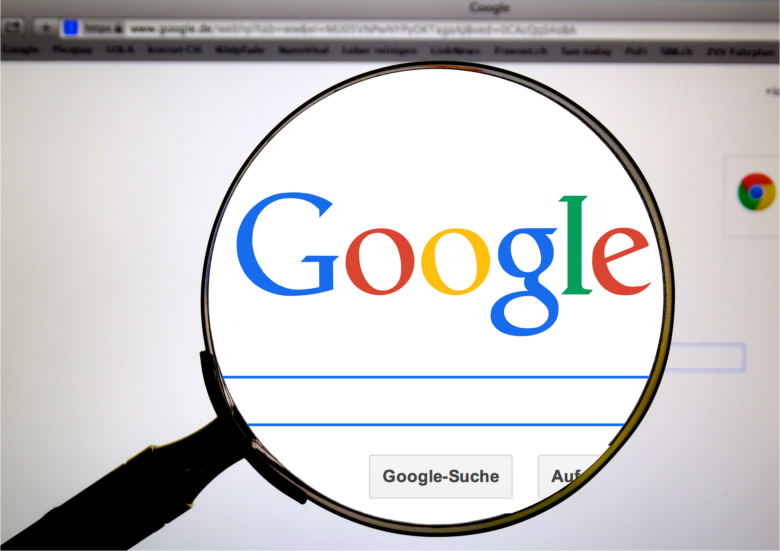 Google検索にあるグーグルのロゴ